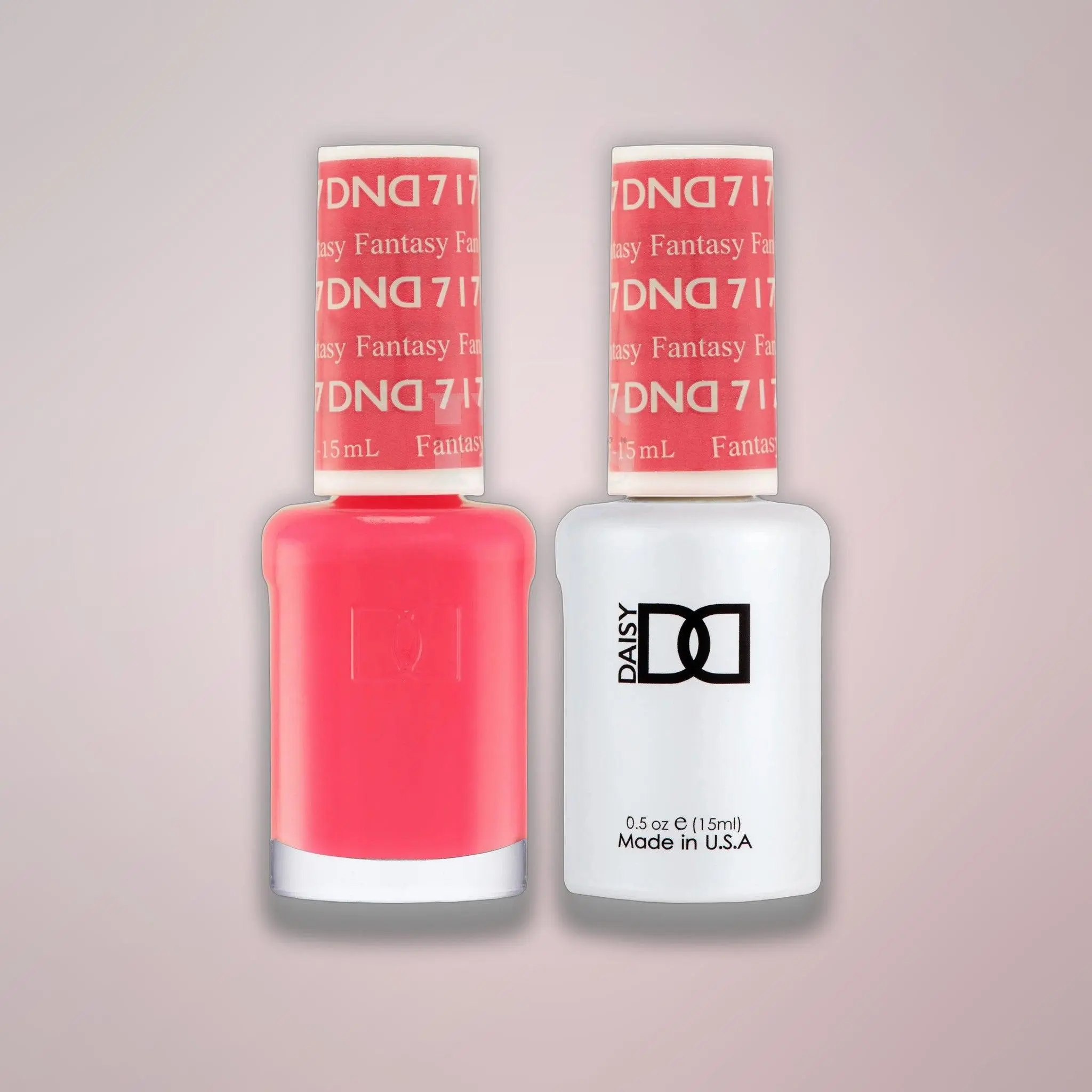 DND Duo Gel - 717 Fantasy - Gel & Matching Lacquer Duo 0.5 oz