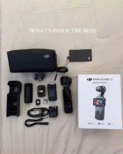 DJI OSMO POCKET 3 CREATOR COMBO SETS (ALL ACCESSORIES INCLUDED WITH ACTUAL CAMERA)