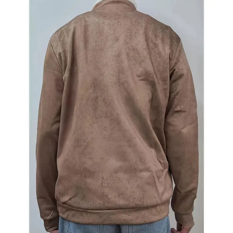 Men's Vintage Print Casual Long Sleeve 1/4 Zip Cowboy Sweatshirt, Western Aztec Fleece Pullover Sweatshirt, Winter Fall Men's Vintage Print Casual Long Sleeve 1/4 Zip Cowboy Sweatshirt, Western Aztec Fleece Pullover Sweatshirt, Winter Fall