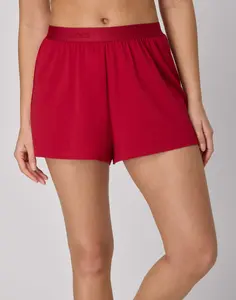 Hanes Originals Women's Supersoft Comfywear Sleep Shorts 3.25" Inseam Pants Only Comfortable Fit Soft Stretch Fabric Breathable Hlt207 Womenswear Elastic Nightwear Loungewear