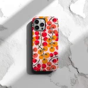 Tomato Phone Case, Tomatoes Phone Case, Cherry Tomato, Vine Tomatoes, Vegetable Case, Suitable for IPhone17 11 12 13 14 15 16 Pro Max Air Plus