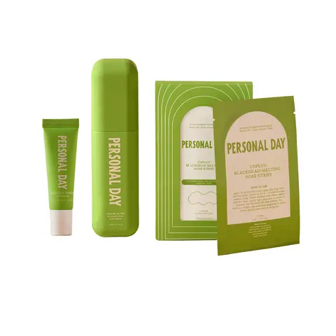 The Skincare Hypothesis Set: Breakout-Preventing Spray, Blackhead-Clearing Strips + Acne-Safe Lip Balm