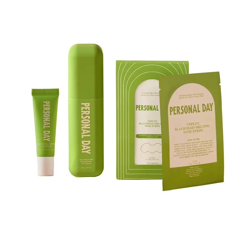 The Skincare Hypothesis Set: Breakout-Preventing Spray, Blackhead-Clearing Strips + Acne-Safe Lip Balm