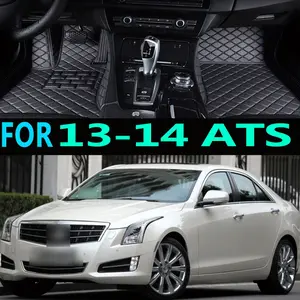 2013-2014 Imported Cadillac ATS Custom-Fit Full Coverage Car Floor Mats Easy-Clean Carpet-Style Floor Mats