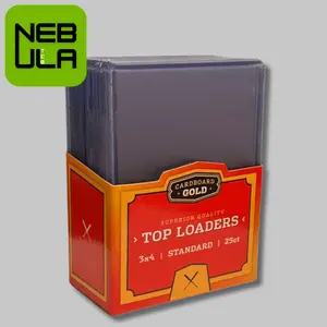 Cardboard Gold Top-Loaders 25 Count