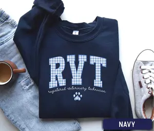 RVT Short Sleeve T-Shirt / Sweatshirt / Hoodie, Registered Veterinary Technician Crewneck, Vet Tech Gift,  Vet Med shirt, vet clinic wear