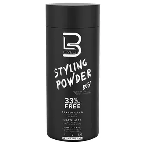 L3 Level 3 Styling Powder - Haircare Matte Finish Styling Powder - Natural Look - Easy to Apply with No Oil or Greasy Residue - L3VEL3