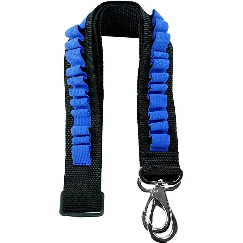 FRENSIT Bandolier Toy Gun Soft Bullets Shoulder Strap Adjustable Clip Charger Darts Ammo Storage Belt for Nerf Blasters