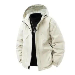 Men’s waterproof, windproof, and warm graphene cotton jacket for autumn and winter; couples’ outdoor assault suit; gift