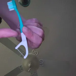 GuruNanda 6-in-1 Ready to Go Butter on Gums Pre-Pasted Toothbrushes 2.0 - 21 Count