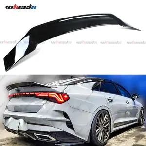 Kia trunk spoiler for 2021-2024 Kia ​​K5 LX LXS GT EX KDM gloss black R style duckbill trunk spoiler Car Accessories