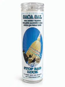 Candle Perfume - Veladora Preprada - Saca Sal Decor Ornaments Home Fragrances Decoration