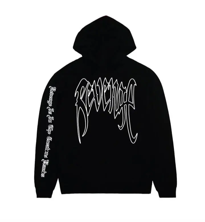 Revenge XXXTentacion Heartbreak Hoodie Brown - TikTok Shop
