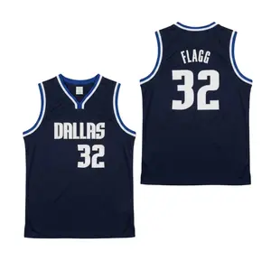 Cooper Flagg Dallas 32 Basketball Jersey - Premium Stitched Letters & Numbers, Elastic Breathable Mesh Sportswear, High Stretch Training Jersey