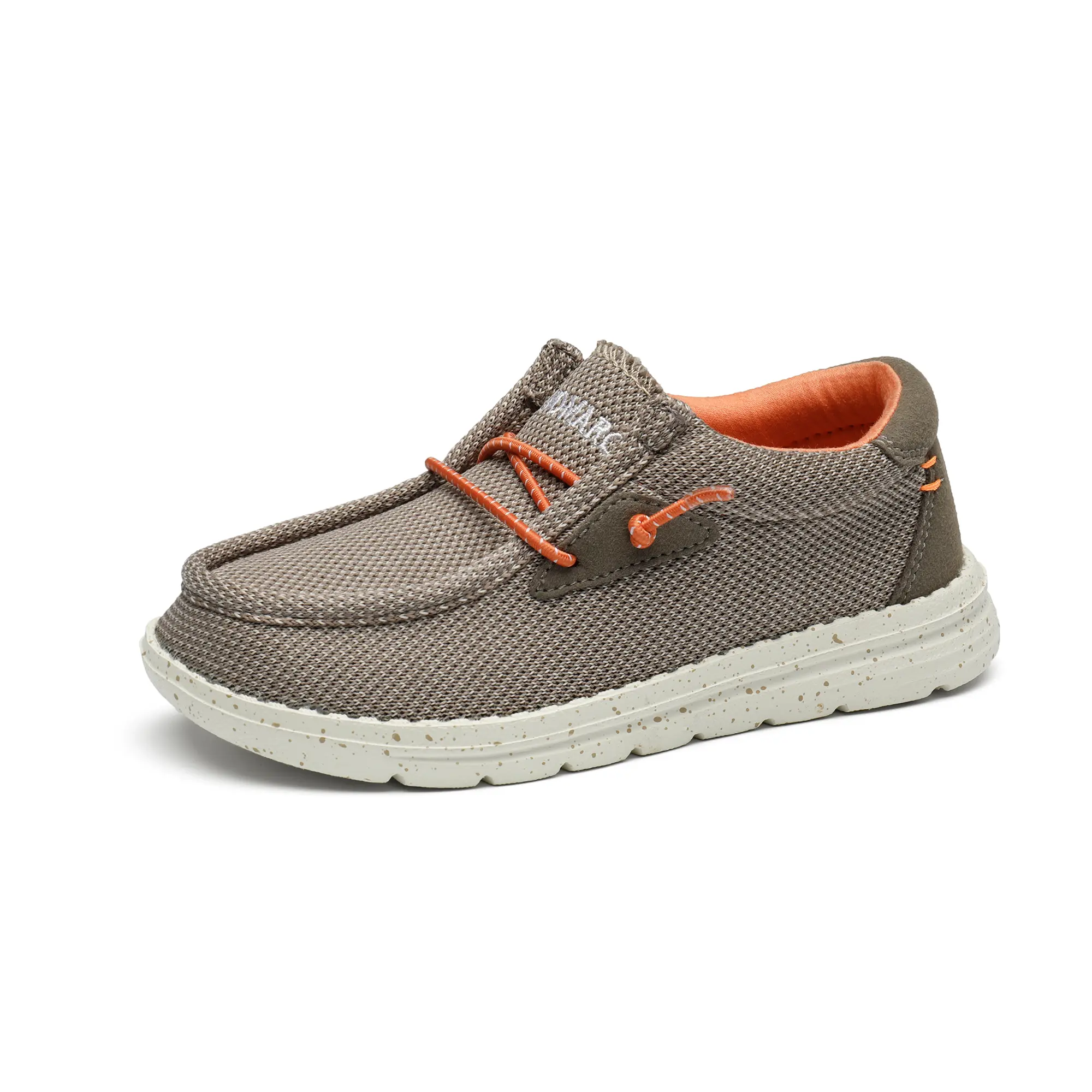 Dream Pairs Girls' Slip-On Loafers - Casual Leisure Shoes with Easy Slipon Fit, Lightweight Knit Mesh, Breathable Design, Cork Insole, Light EVA Sole for School, Travel, Daily Wear, Flat Heel (1 Cm Or Less), 1 Pair, 10 - 11 Years, Youth Fashion Shoes, Eve