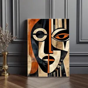 Abstract African Culture Art Print – Ethnic Wall Art Poster for Home and Room Decor, Unframed | 5 Size, 8x12 to 27x40 inch