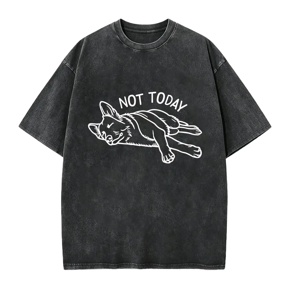 Funny German Shepherd Not Today T-Shirt | Cute Shepherd Tee | Sarcastic Dog Lover Shirt | German Shepherd Funny Shirt | GSD Mom Dad Gift