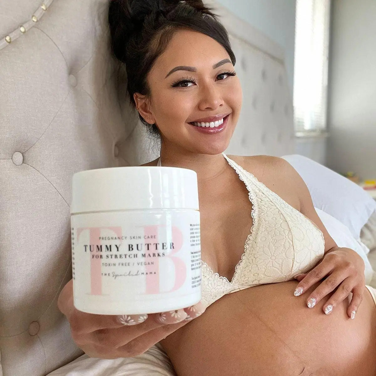 Pregnancy Stretch Mark Cream | Tummy Butter Belly Moisturizer | OB/GYN-Approved | The Spoiled Mama