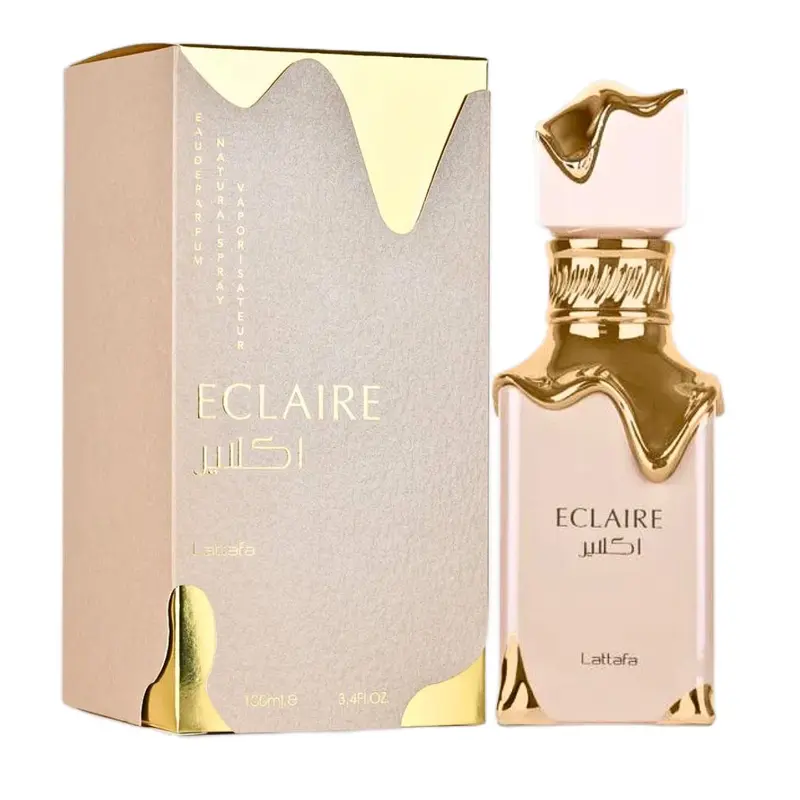Lattafa Eclaire Eau de Parfum Spray for Women, 3.4 Ounce