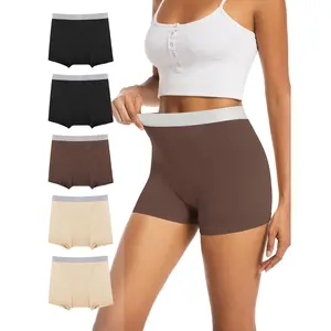 TIICHOO Period Underwear for Women Heavy Flow Leakproof Menstrual Underwear Period Shorts 5 Pack