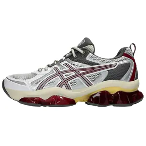 ASICS GEL-Quantum Kinetic Low-Top Lifestyle Sneakers for Men and Women in Silver Gray with Comfort and Durability Trending Shoes, House White Official Shoes to Get / Maison Mihara