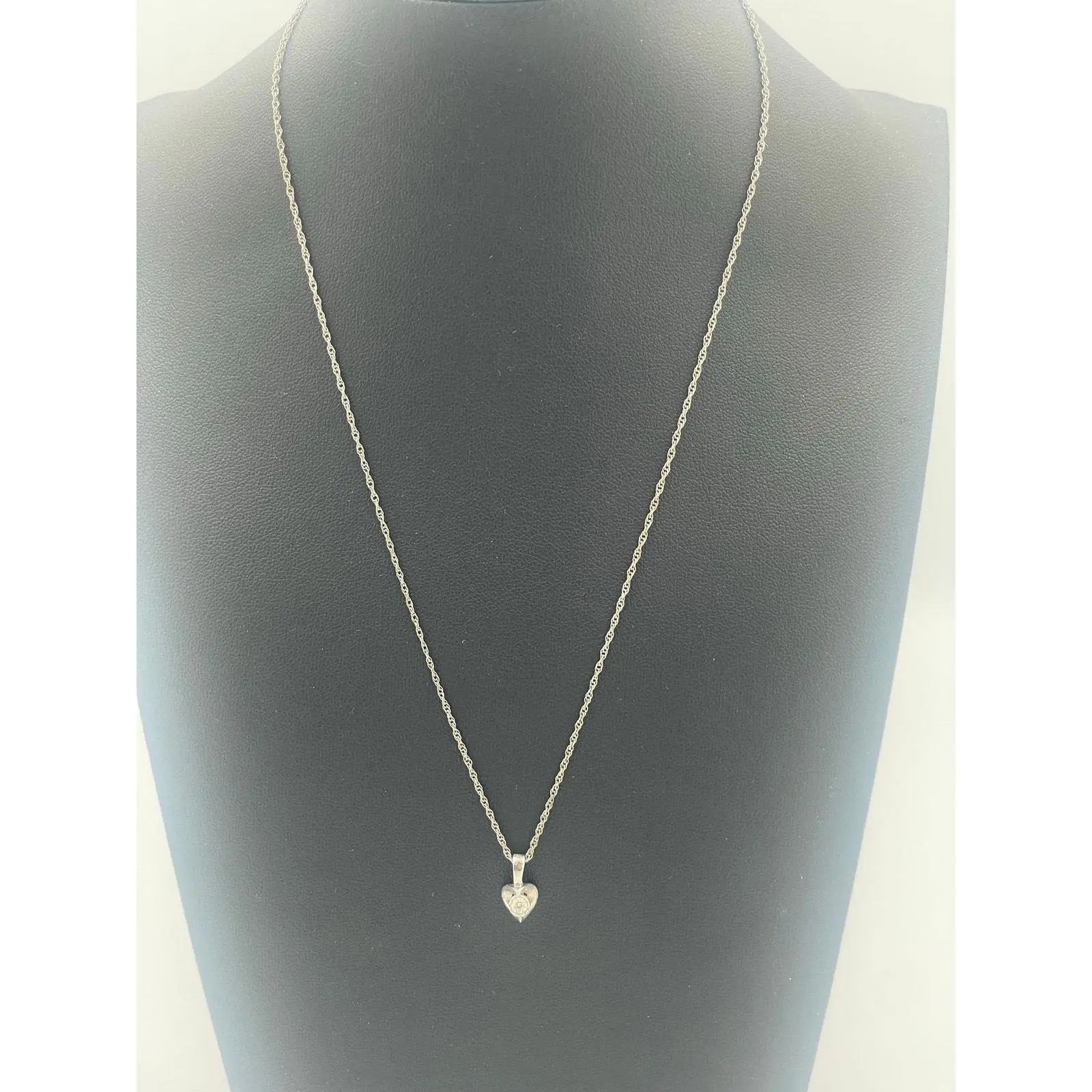 Elegant .925 Sterling Silver Natural Diamond Pendant - 1/10ct, Luxury Affordable Luxury Jewelry, Incredible Value, $500 Retail (SG-14)