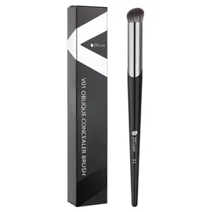 Oblique Makeup Brush Professional Concealer Brush, Angled Complexion Brush, Precision Coverage for Blemishes, Dark Circles, Fine Lines, Flawless Matte Finish, Makeup Tool