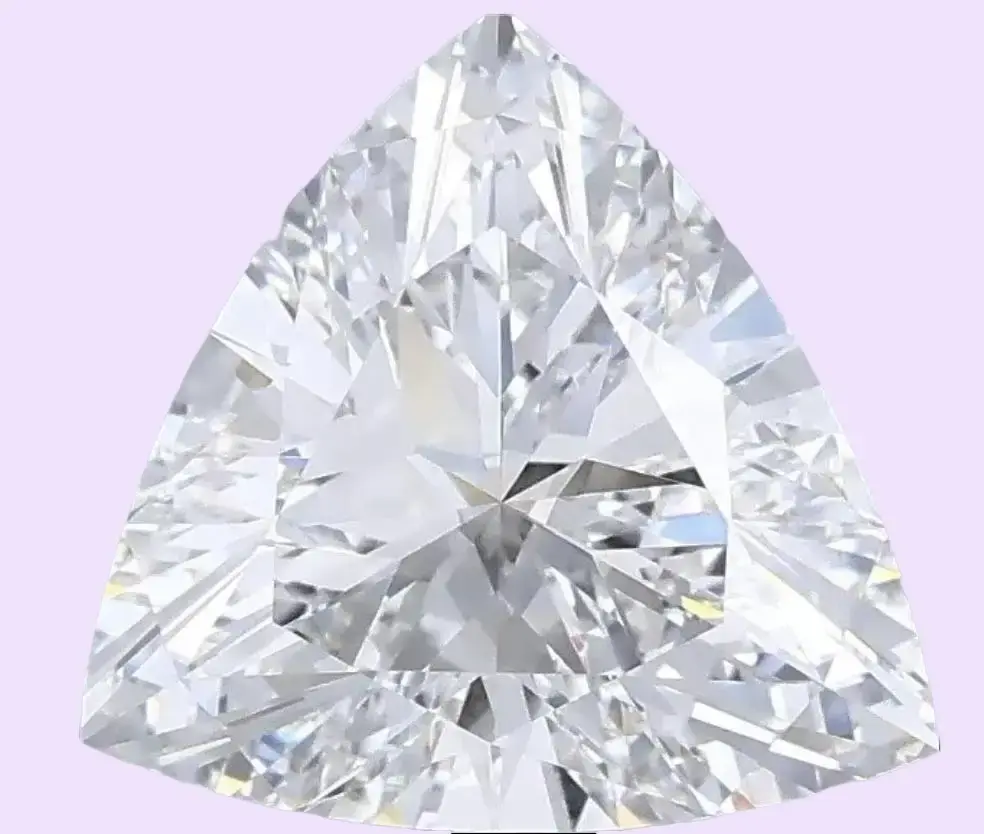 Diamond & Main 1.54ct D VVS2 Trilliant Lab Grown Diamond IGI Certified Loose Stone