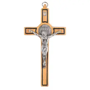 SAINT BENEDICT ETERNAL SHIELD CROSS  6''
