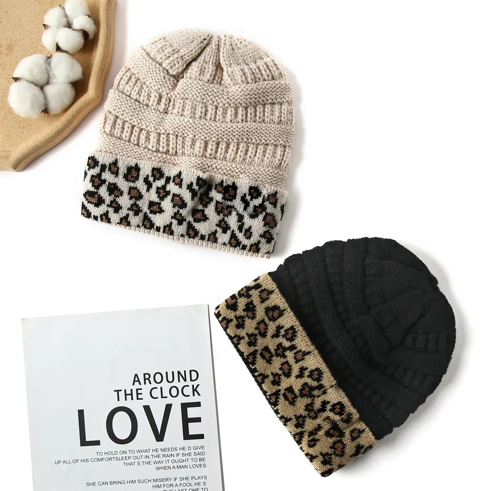 TuckClasp Winter Fall Trendy Chunky Stretchy Cable Knit Beanie Hat
