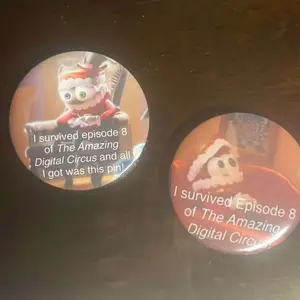 The Digital Circus Episode 8 Caine Pin – 3 Inch Button