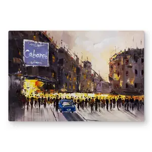 Begin Home Decor C1MP2030FMO8TW 20 x 30 in. Ready for the Show Wall Art - Modern Building Metal Print