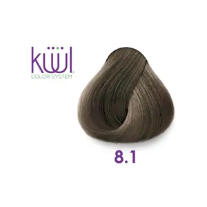 Hair color system -  Light Ash Blonde 8.1 -KUUL