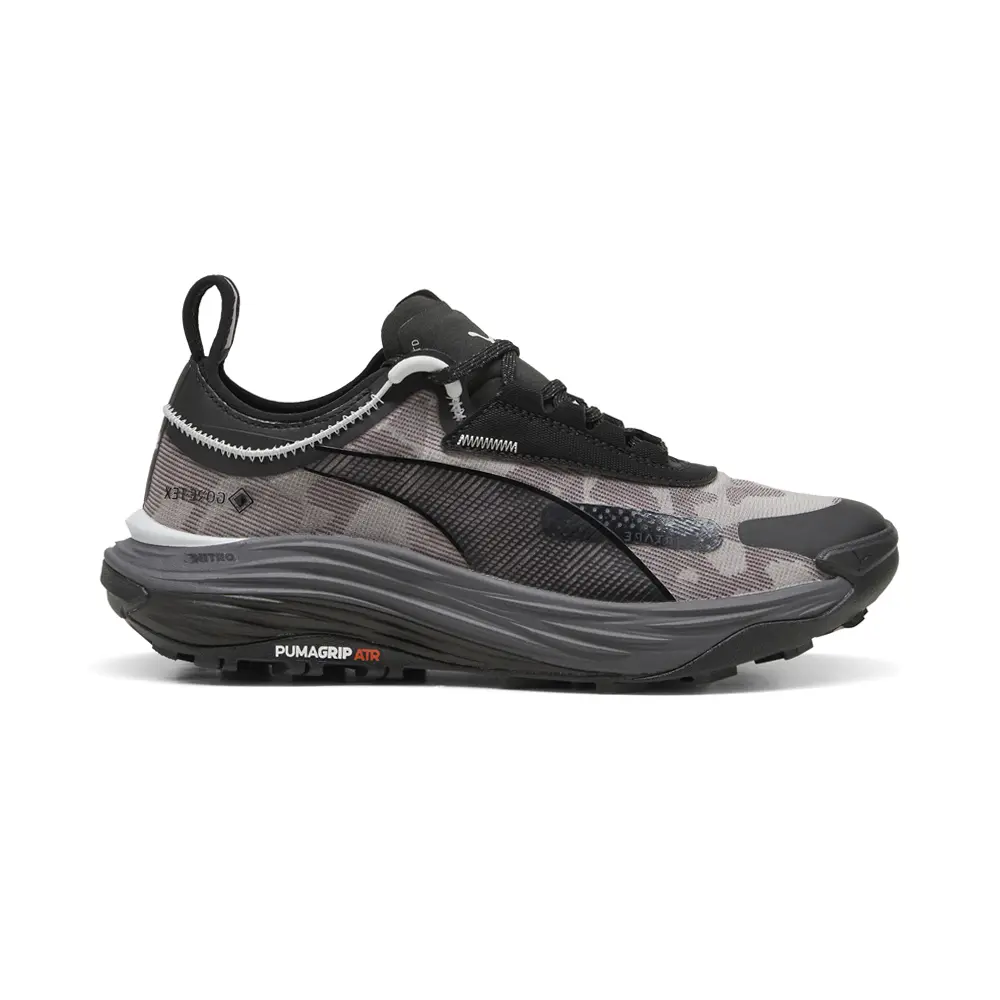 PUMA Womens Voyage Nitro 3 Gtx Trail Trail Running Sneakers Shoes - Black, Brown