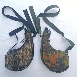 Medieval Style Outdoor Sports Camping Kettle - 33.81oz Portable Water Bottle with Carrying Strap, Durable Matte Finish & Secure Lid for Hiking, Cycling, Travel, Camping, Hiking Essentials, Camouflage Design, Sturdy Construction, Thermos