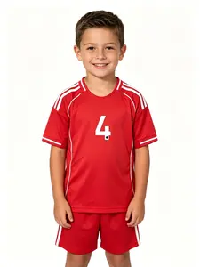 Sports Set, Boys Girls Soccer Jersey, Breathable, European Football League Champion 11th Jersey, Gift, Training Wear, Casual Shorts Pants, Sports Clothing Set