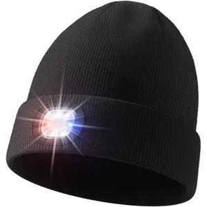 Unisex Beanie with The Light, Gifts for Men Women Husband Him