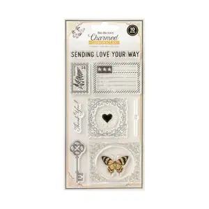 Charmed Clear Acrylic Stamp Set