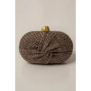 Brown Island Night Woven Bag