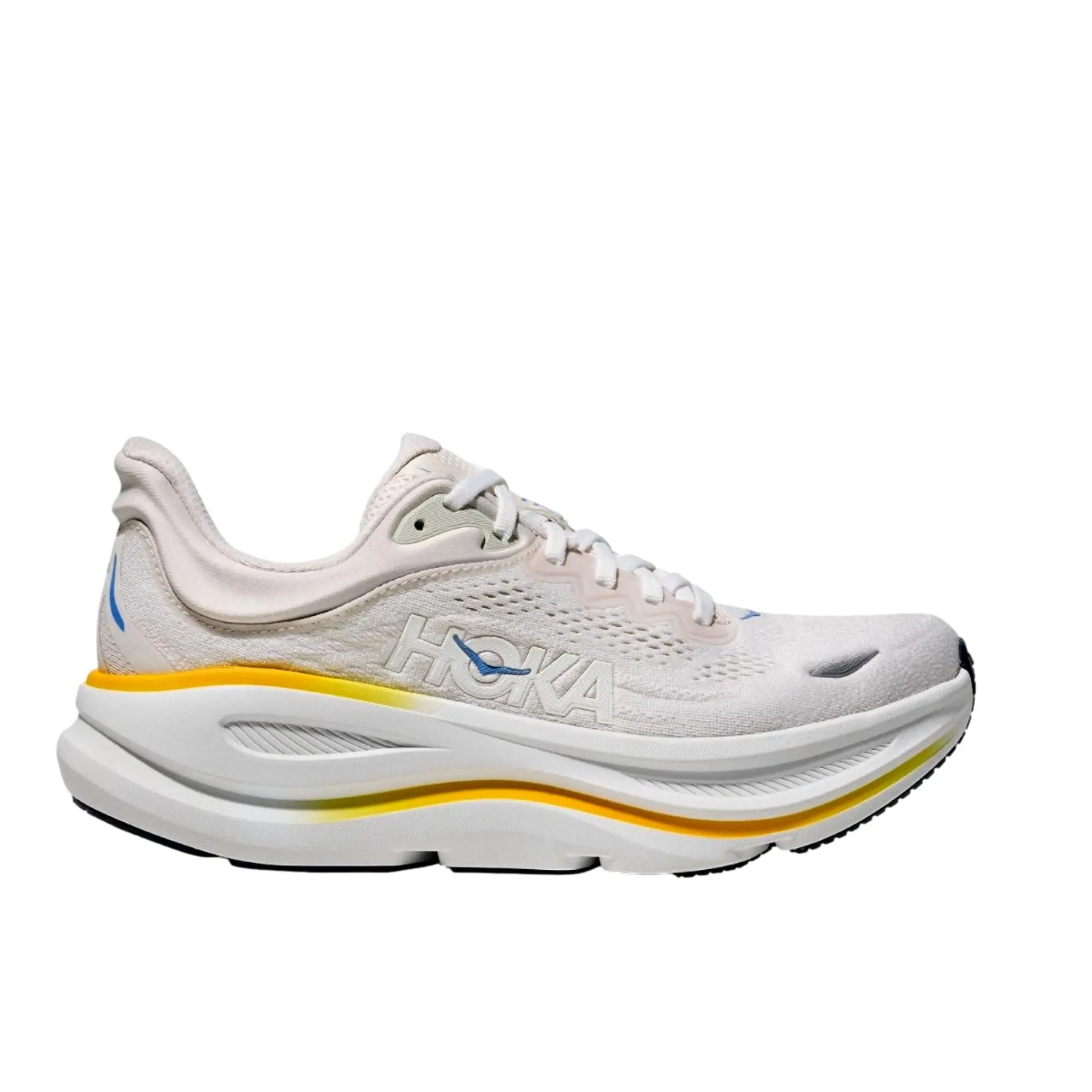 Hoka Bondi 9 White / Grout  1162012-WGRT Women's