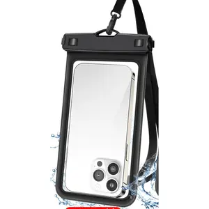1 Piece Waterproof Phone Pouch - 7-Inch Waterproof Phone Case, Compatible with iPhone 17 Pro, 16, 15, 14, 12, 11 Pro Max, XS Plus, Fits XIAOMI 17 Pro Mobile Phones, Dry Phone Bag for Rafting, Skiing, Water Activities and Beach Trips (Model: DM664)