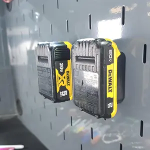 Double DeWalt 20V Battery Mount Fits US General Series 3 / ICON Hutch and Locker