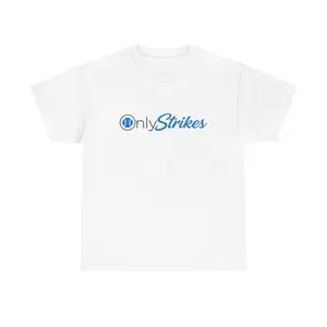 Baseball "Only Strikes" T-Shirt | Baseball Player Funny Shirt
