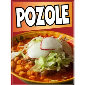 Pozole Sign Decal Window Sticker Truck Concession Vinyl Restaurant Pozole sticker