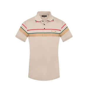 MEN'S COTTON/POLY FANCY POLO SHIRTS-CS200-213
