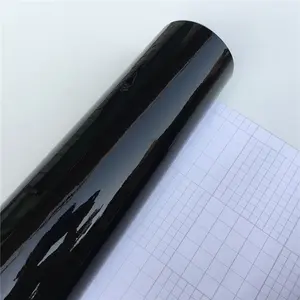 Car Vinyl Wrap Various Colors Glossy Black Vinyl Wrap DIY Car Body Sticker Film Easy to Install Remove Air Release Weather Resistant Size 40x150cm