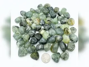 Prehnite With Epidote Tumbled Stones | Wholesale
