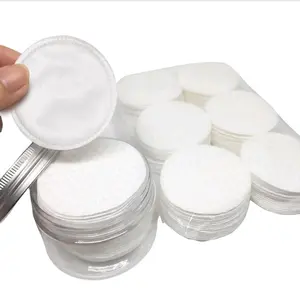 Hypoallergenic 100% Cotton Rounds, 100 Count, Makeup Remover Pads Daily Polish Cosmetic Gentle, Facial Cleansing Pads