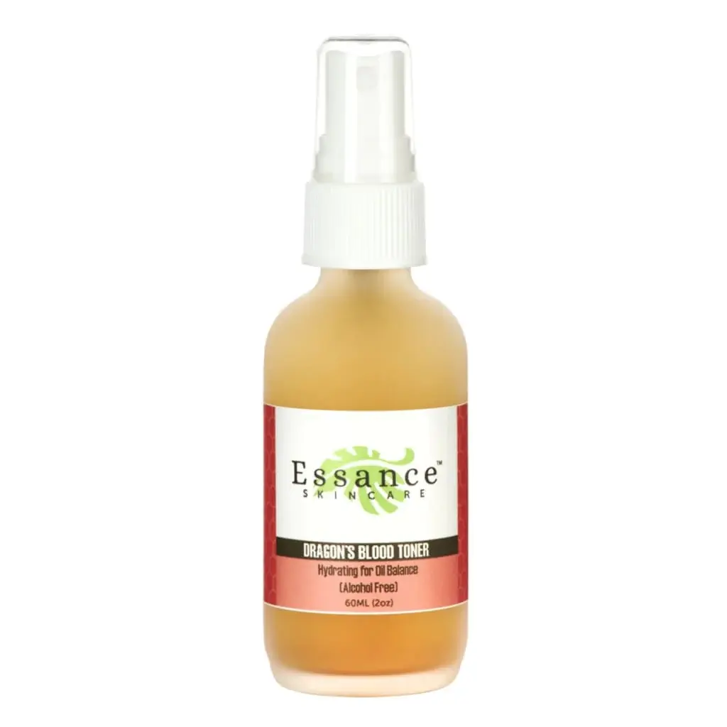 Essance Dragon's Blood Toner for Balanced Clarified & Moisturized Skin with Peppermint & Rosemary Botanicals 60ml Alcohol-Free Formula