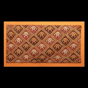A Chancay Embroidered Textile Panel, ca. 1000 - 1250 CE